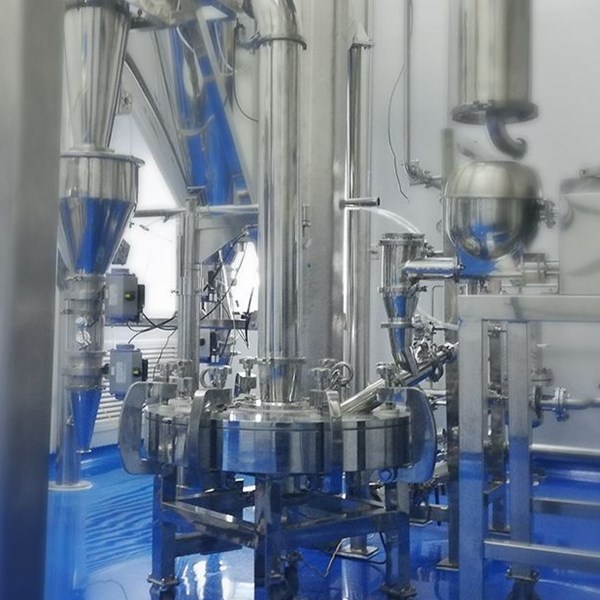 河北某藥業(yè)公司青霉素粉碎生產(chǎn)線(xiàn)