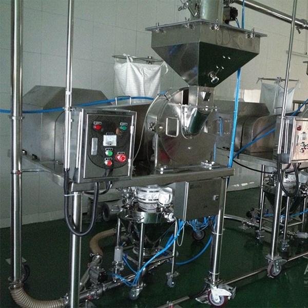 湖南某制藥公司原料藥超微粉碎生產(chǎn)線(xiàn)