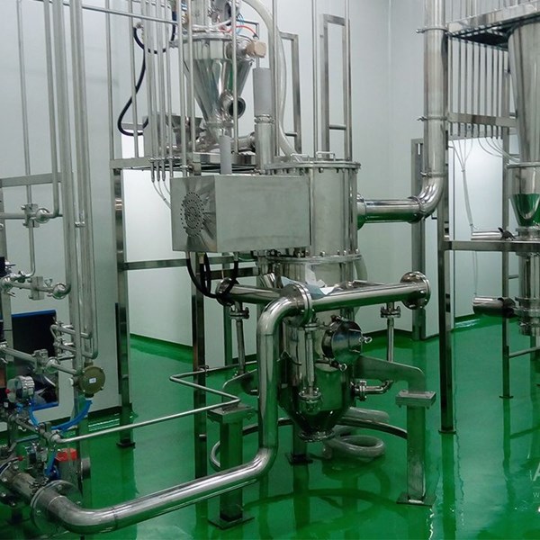 浙江某藥業(yè)公司氯沙坦鉀氣流粉碎生產(chǎn)線(xiàn)