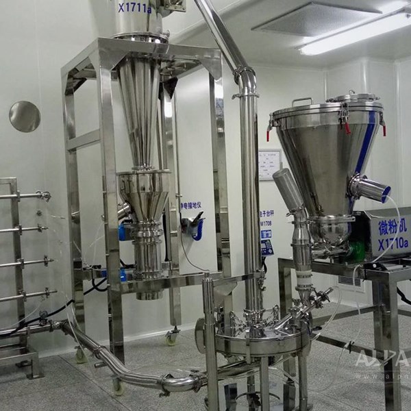 山東某制藥公司布洛芬超微粉碎生產(chǎn)線(xiàn)